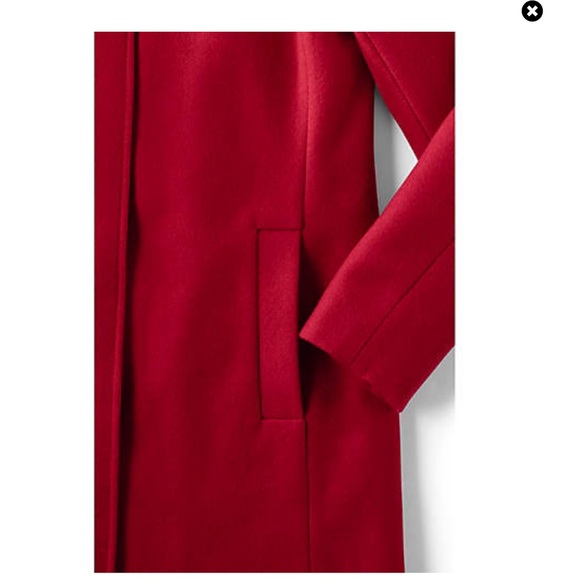 Lands End Plus Size Insulated Wool Coat - Picture 11 of 11